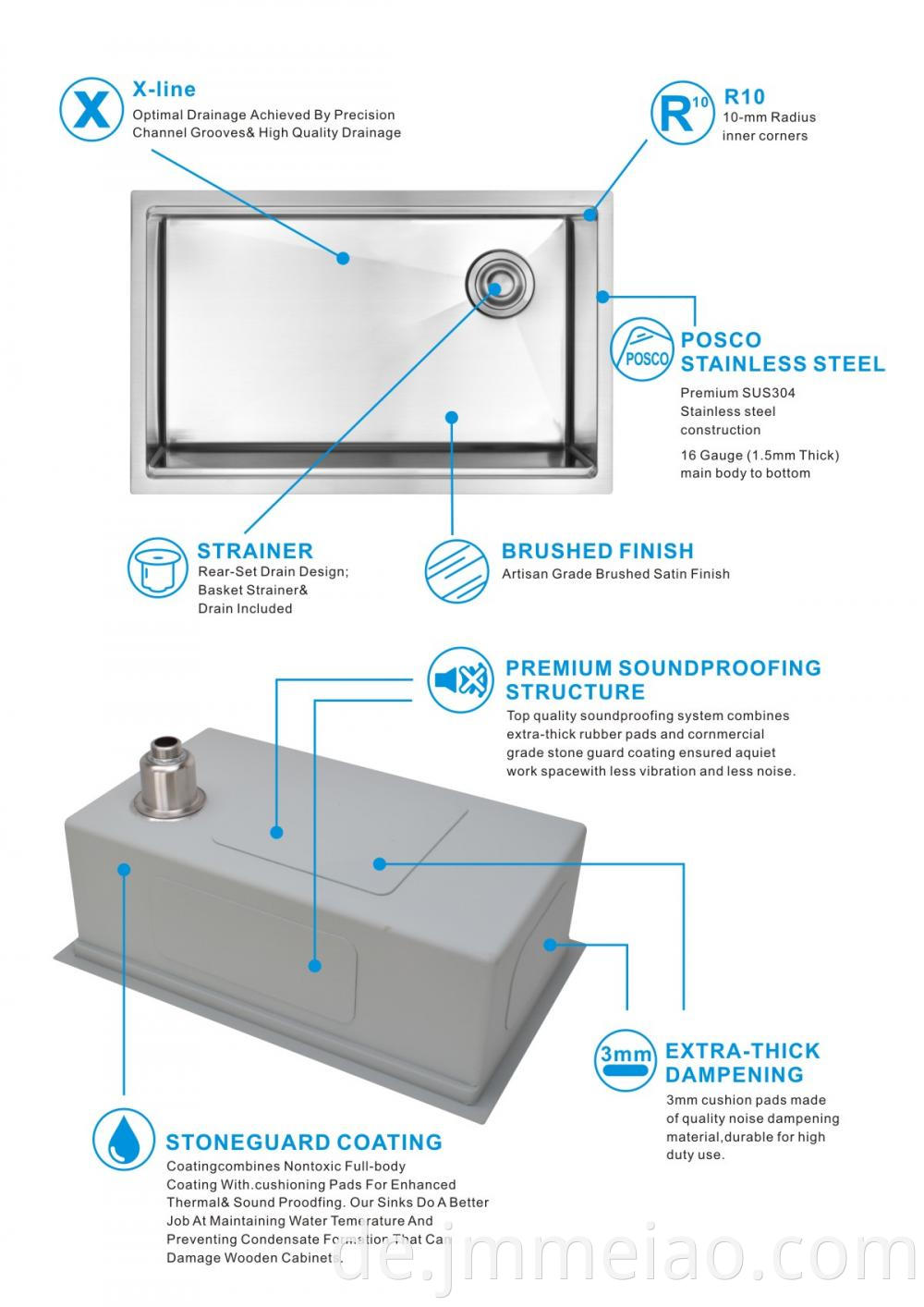 Workstation Sink